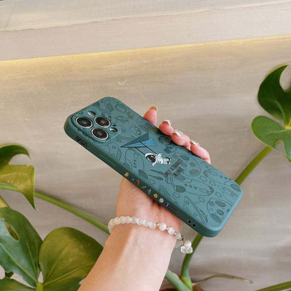 Cosmic Astronaut Silicone Case - iPhone
