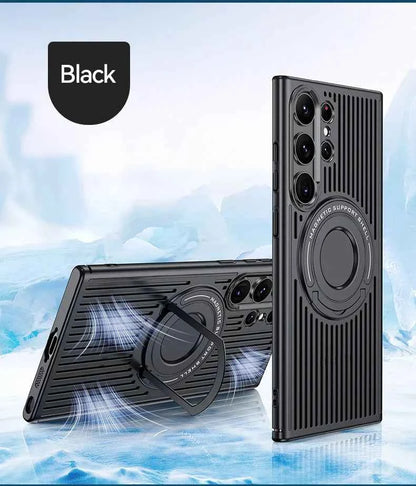 Galaxy S24 Series - Cooling Magnetic Invisible Bracket Case