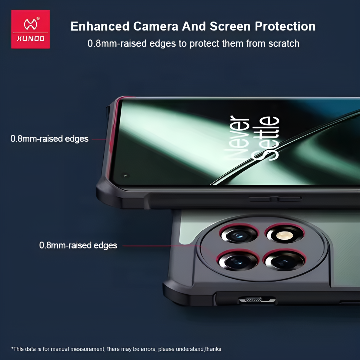 OnePlus 11 Series - Shockproof Acrylic TPU Case