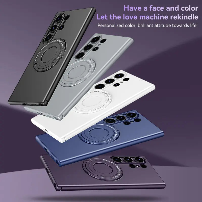 Galaxy - Magnetic Fusion Kickstand Shield Case