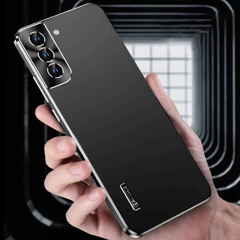 Galaxy - Luxury Metal Straight Edge Case