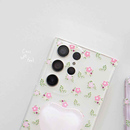 Blossom Case with Heart PopGrip
