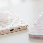 Blossom Case with Heart Pop Grip Case