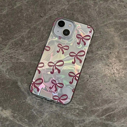Crystal Bow Ribbon Case