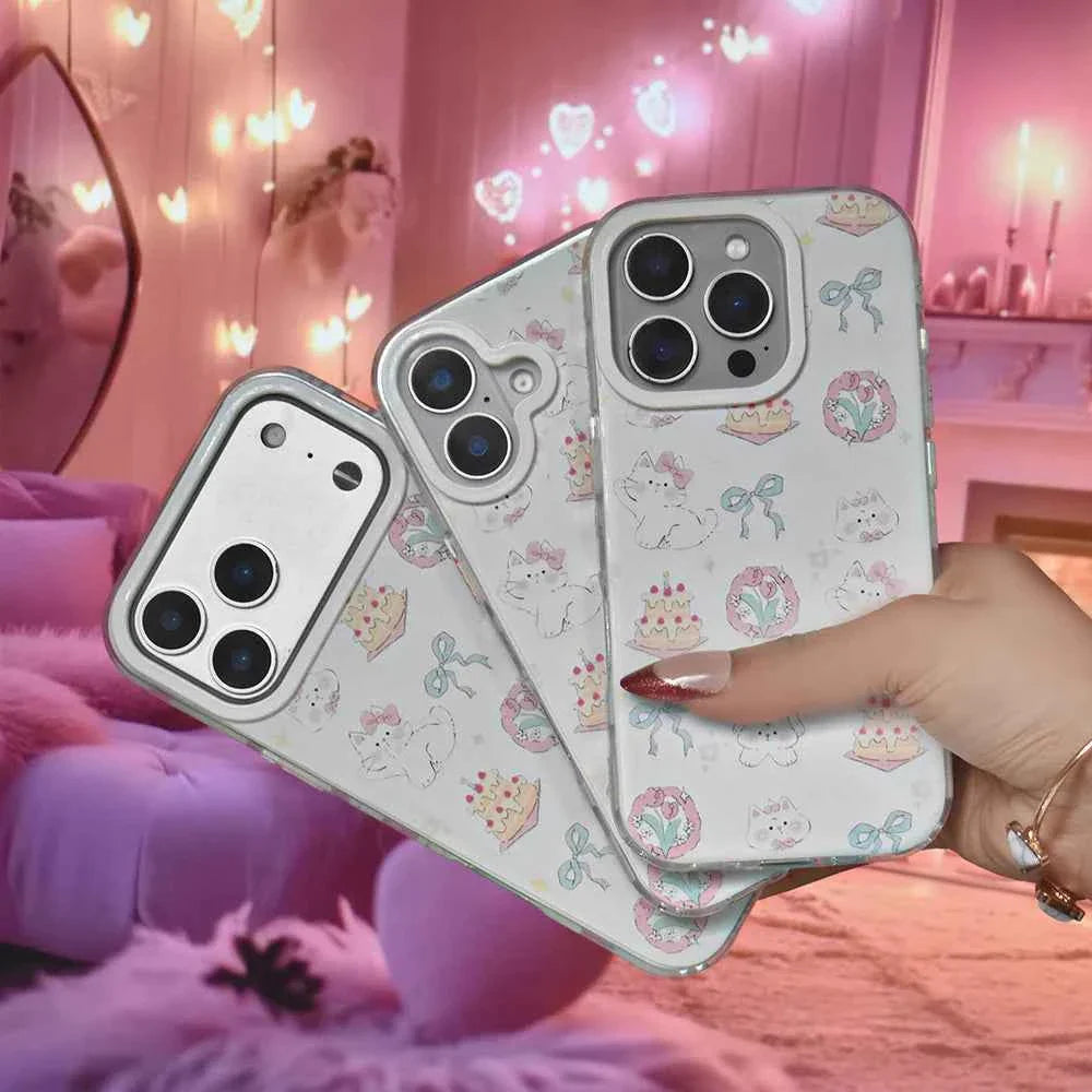 Kawaii Kitty Clear Case - iPhone