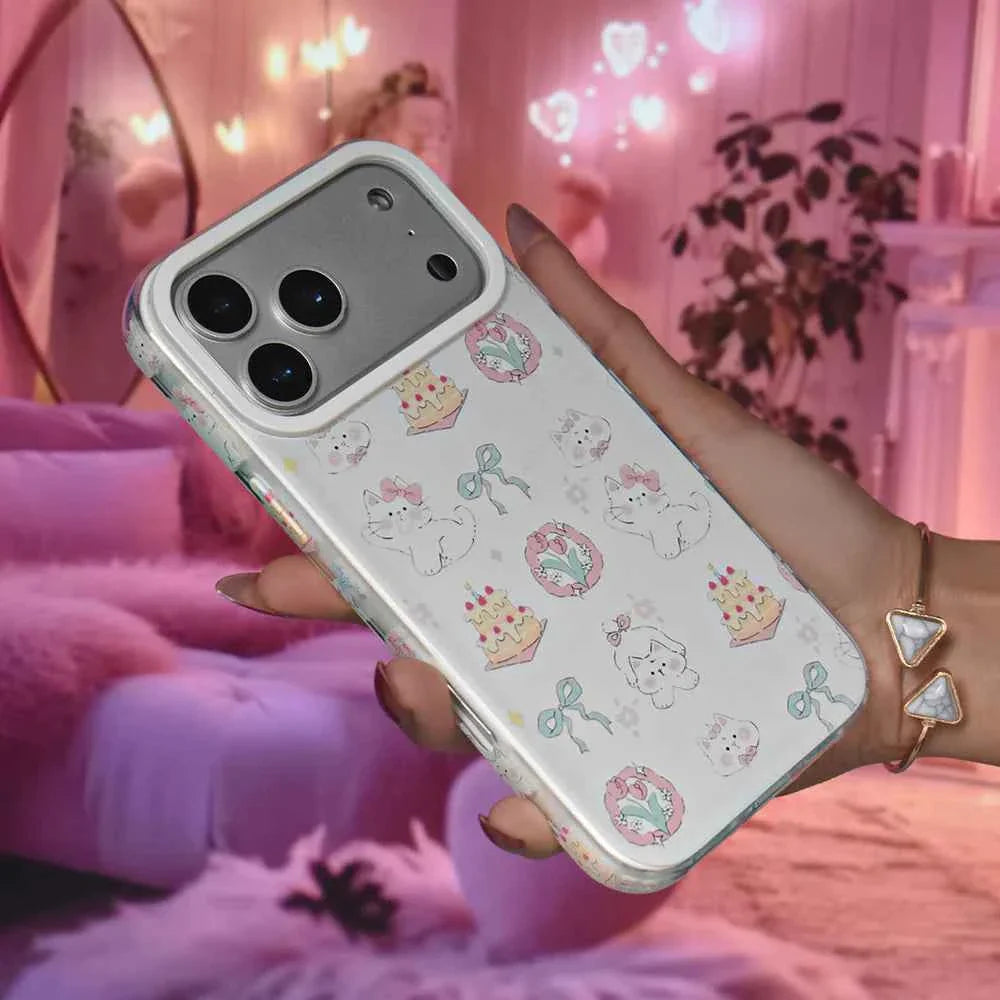 Kawaii Kitty Clear Case - iPhone