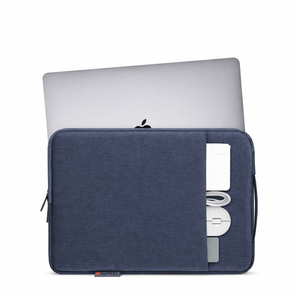 SoftGuard Sleeve Zipper Briefcase Bag - Blue
