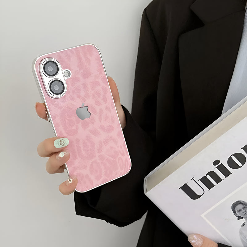 Luxe Leopard Glitter Case