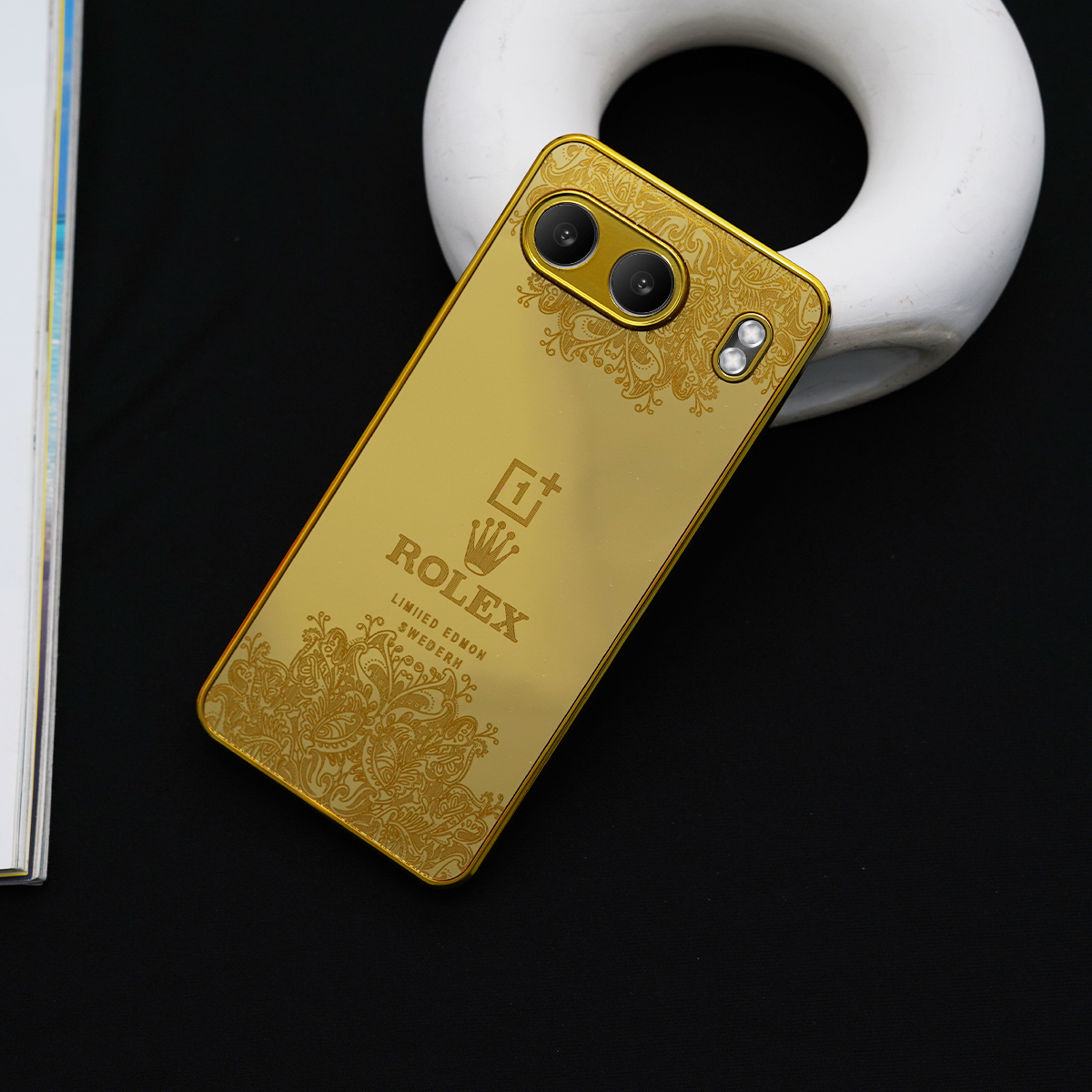 OnePlus Series - Luxe Camera Protective Gold Plated Case