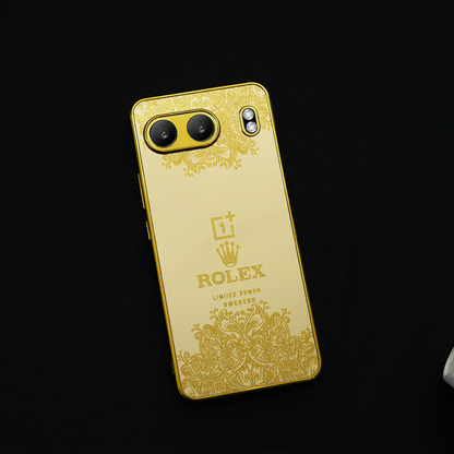 OnePlus Series - Luxe Camera Protective Gold Plated Case
