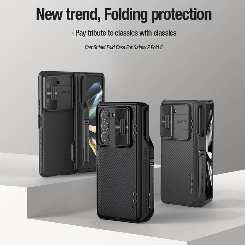 Camshield Fold Bracket Case