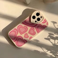 Pink Heart Confetti Case