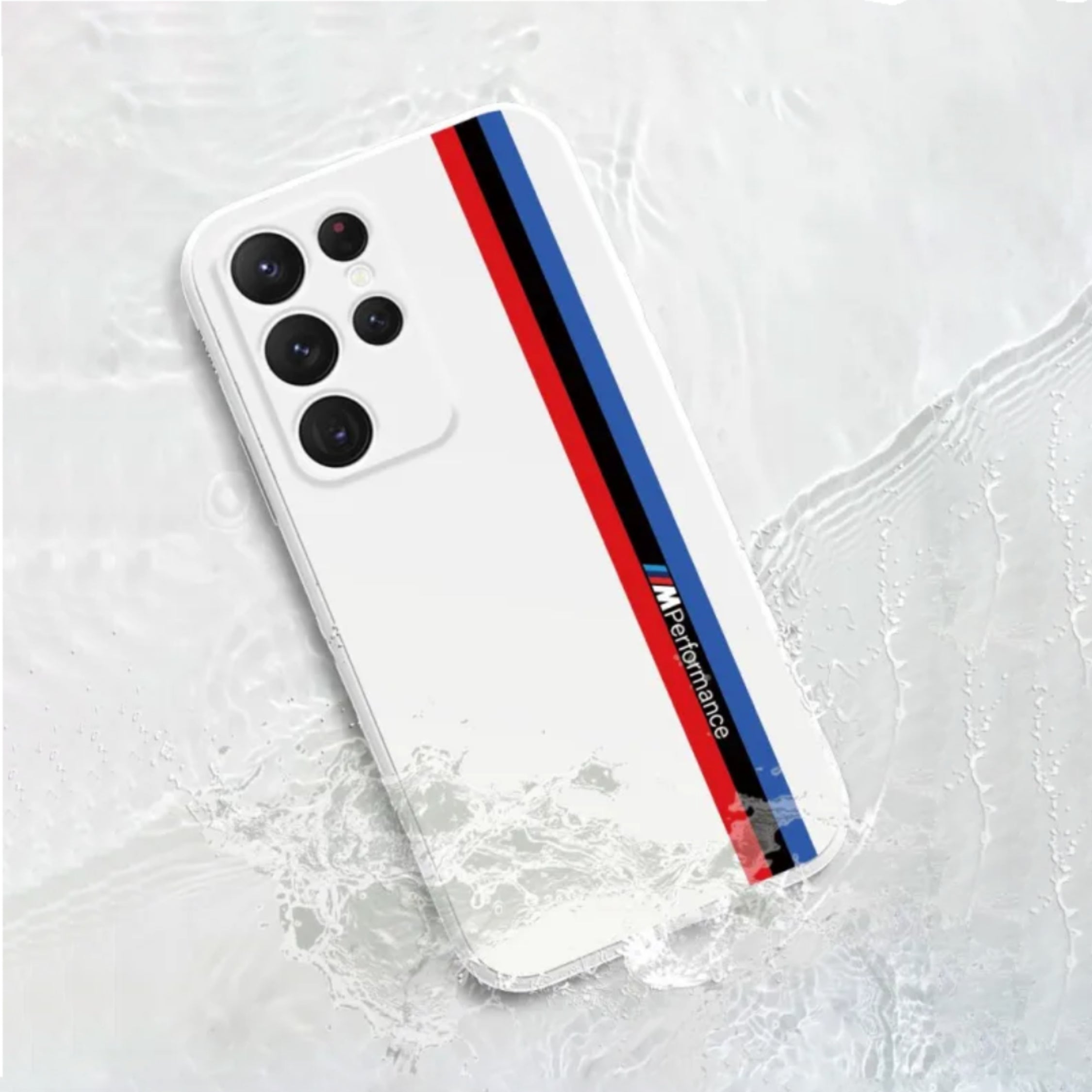 Galaxy S Series -Fashionable Silicone Straight Side Track Case