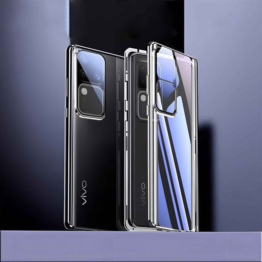 Vivo V30 Double Sided Magnetic Metal Frame Case