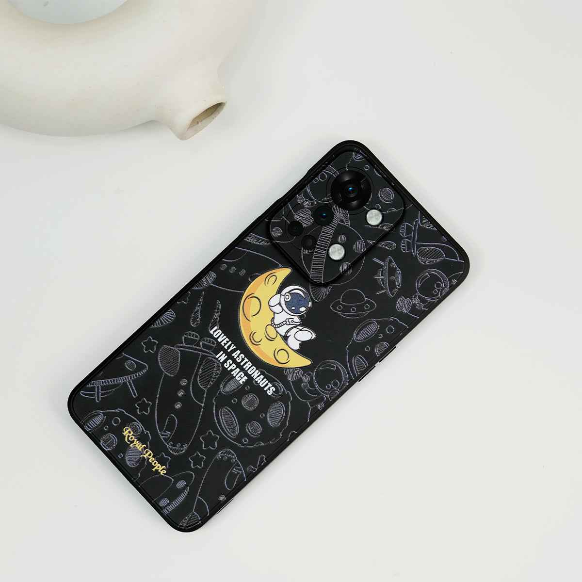 OnePlus Nord Series - Luxury Astronaut In Space Silicone Case
