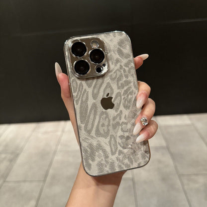 Luxe Leopard Glitter Case