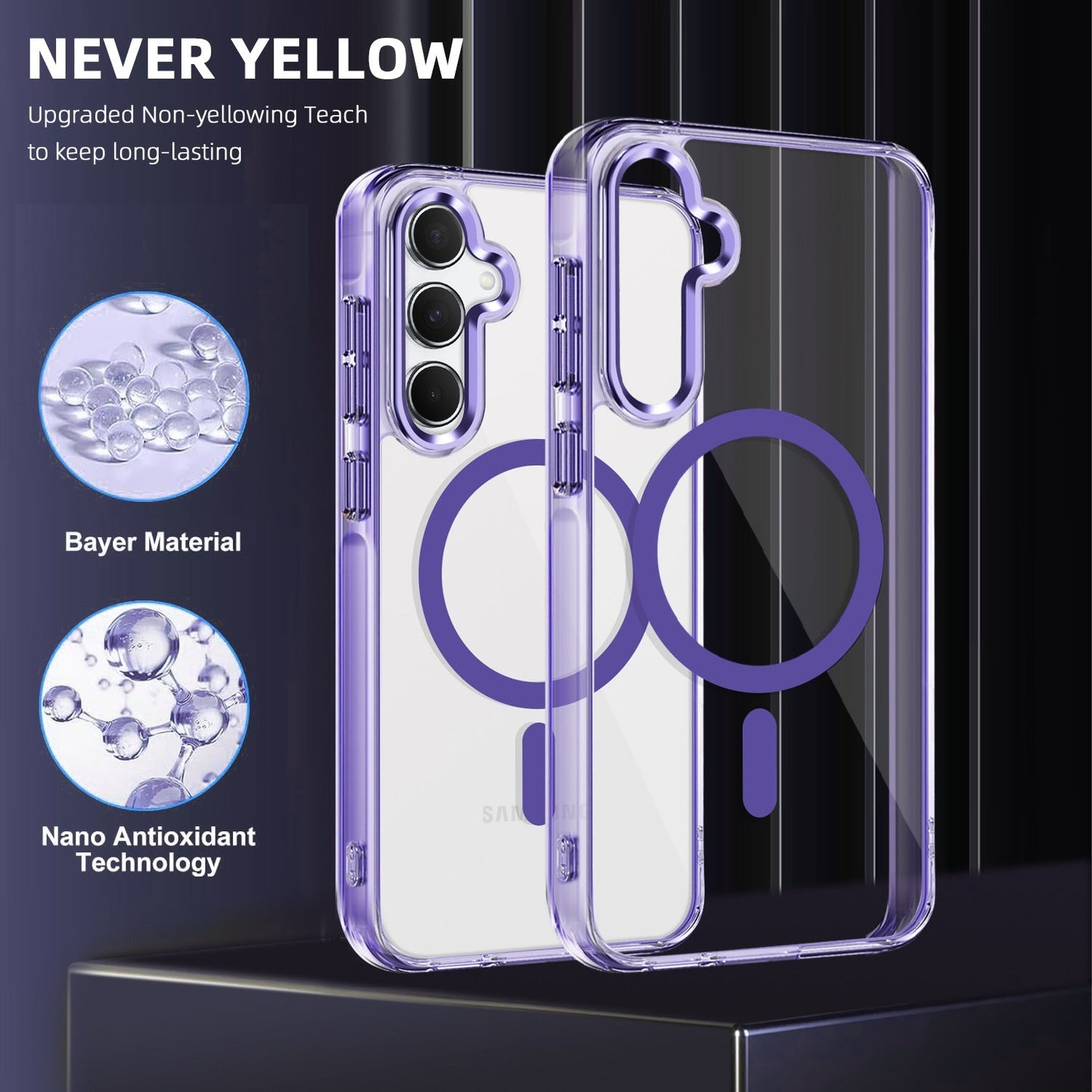 Ice Color Transparent Protective Case