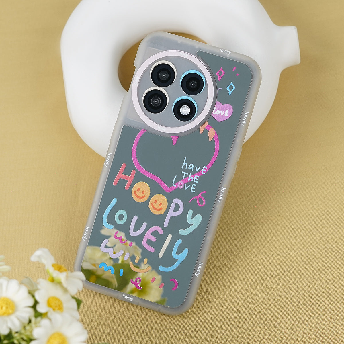 OnePlus - Lovely Heart Mirror Case.