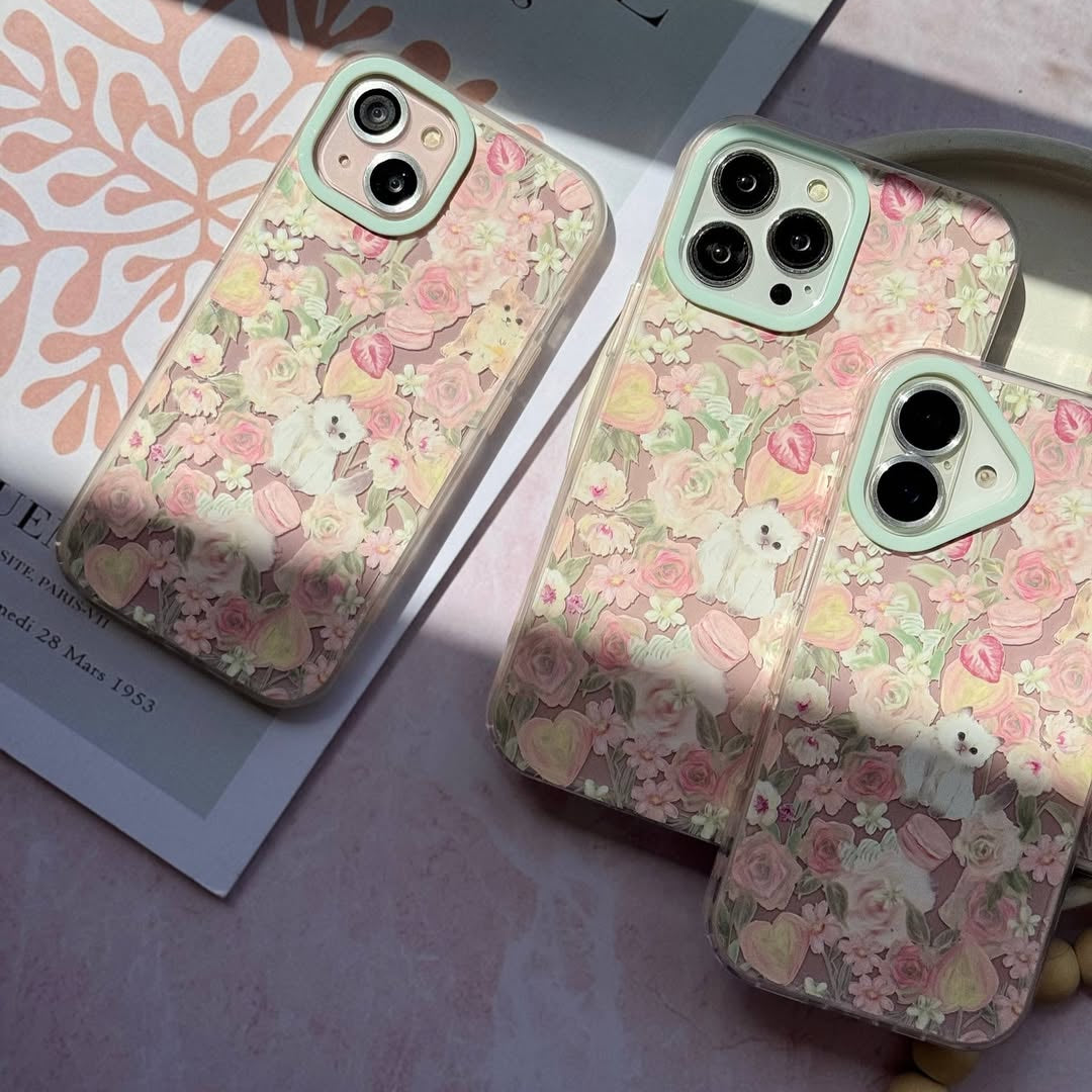 Rosey Paws Charm - iPhone