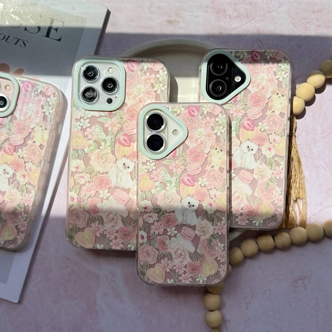 Rosey Paws Charm - iPhone