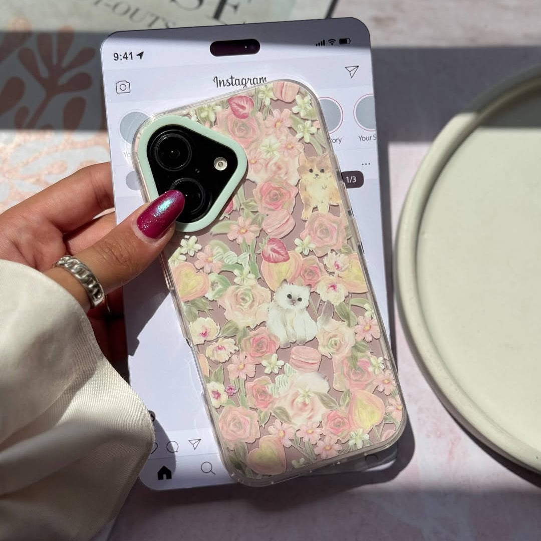 Rosey Paws Charm - iPhone