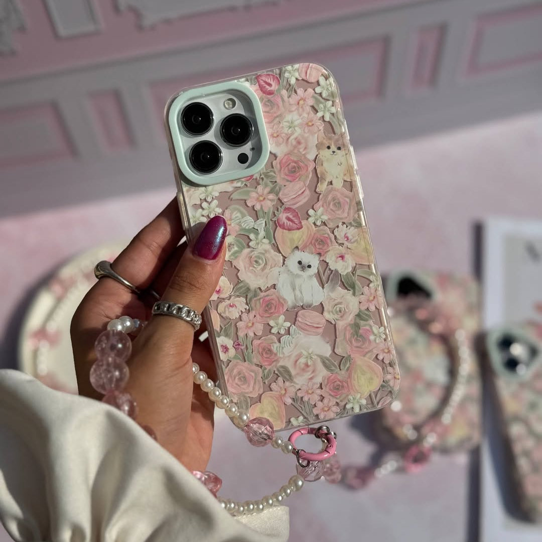 Rosey Paws Charm - iPhone