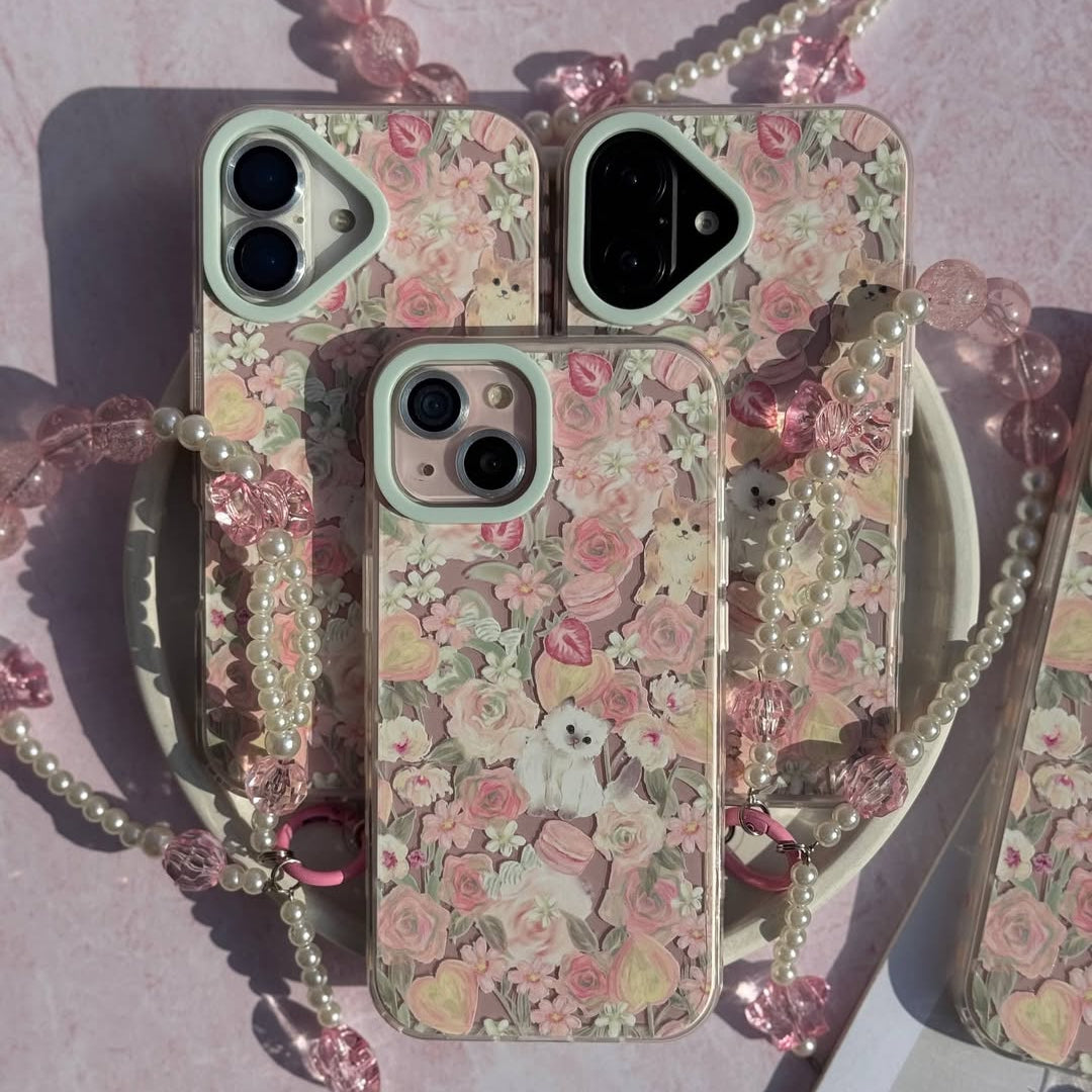 Rosey Paws Charm - iPhone