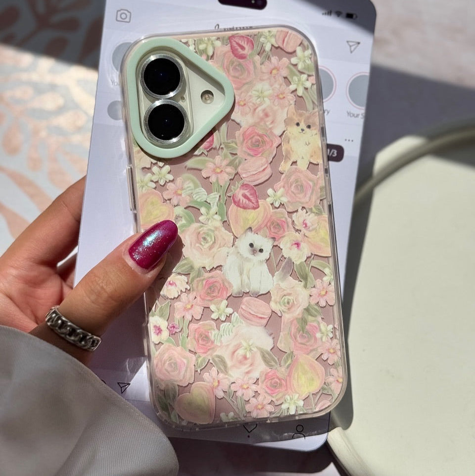 Rosey Paws Charm - iPhone