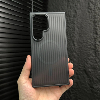 Galaxy S Series - Striped Armor MagSafe Case