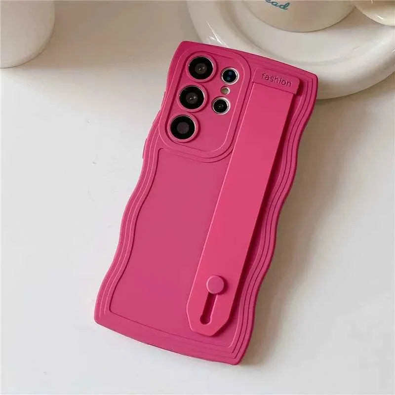 Galaxy S23 Ultra - Wave Candy Bracelet Case