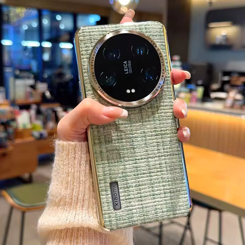 Retro Knitted Woven Fabric Case - OnepPlus