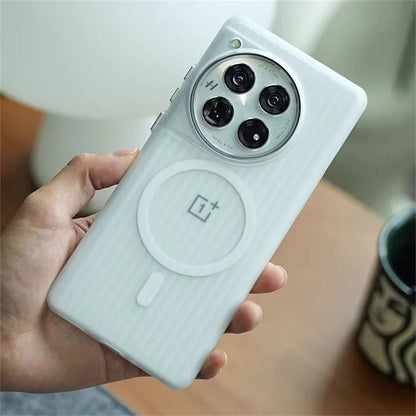 OnePlus Series - Corrugated Pattern MagSafe Matte Case
