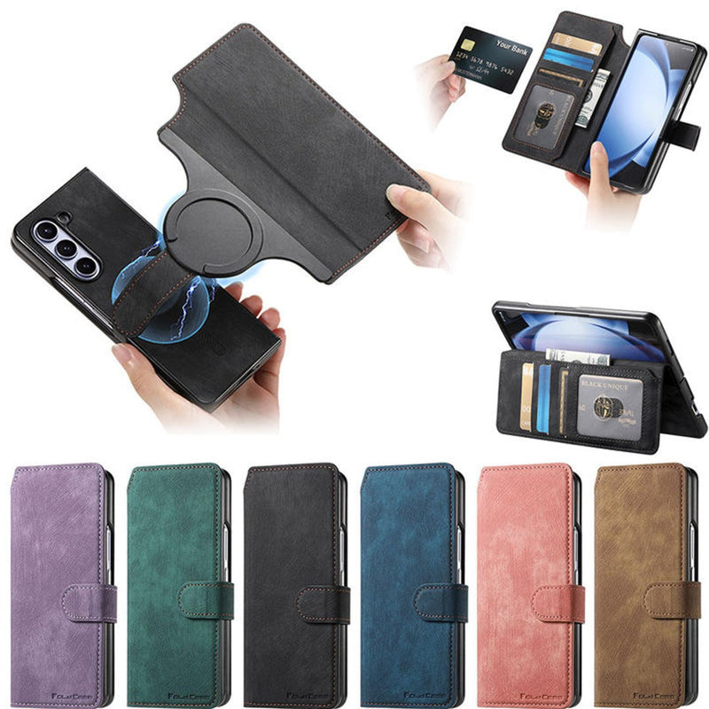 Detachable Card Solt Wallet Leather Case