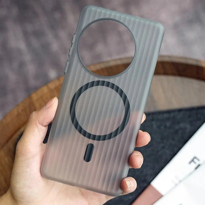 OnePlus Series - Corrugated Pattern MagSafe Matte Case