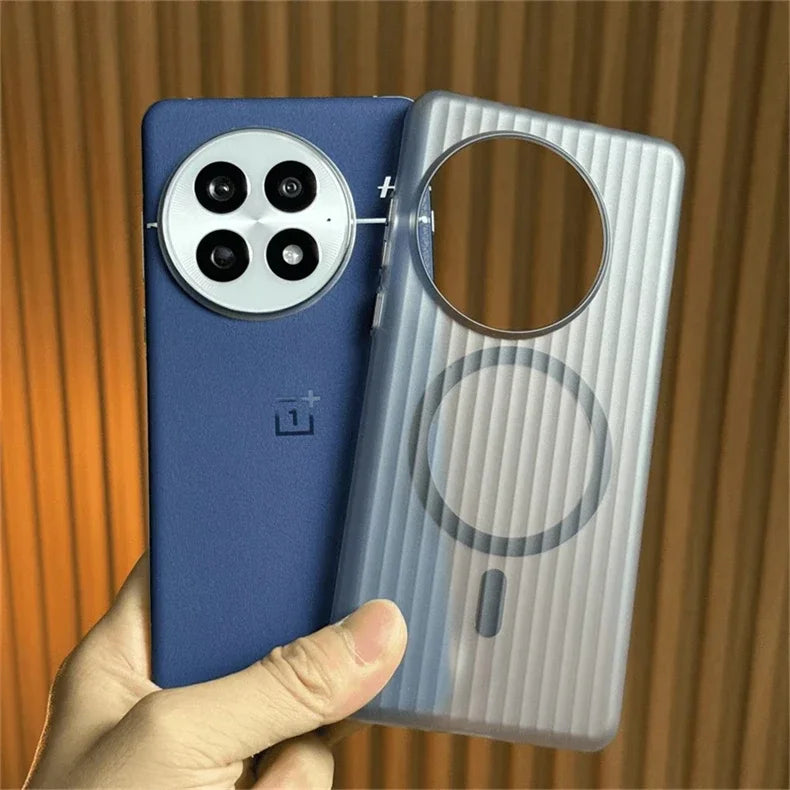 OnePlus Series - Corrugated Pattern MagSafe Matte Case