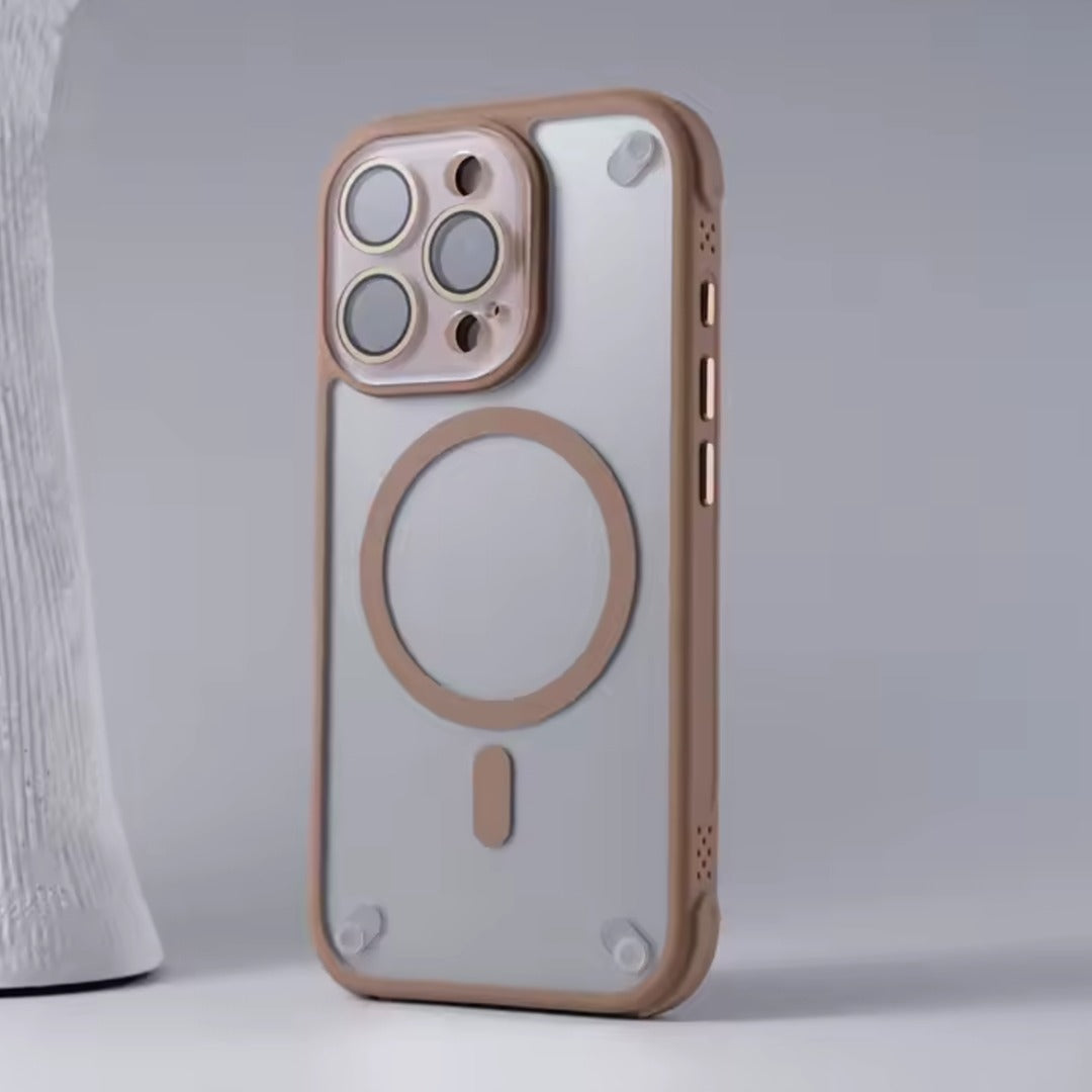 iPhone Series - Transparent Anti slip Cooling MagSafe Case