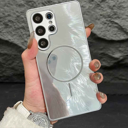 Laser Aurora Feather Case - Galaxy