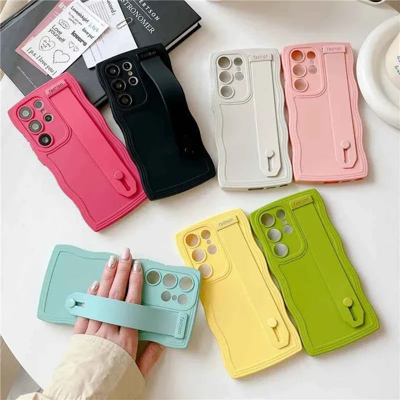 Galaxy S23 Ultra - Wave Candy Bracelet Case