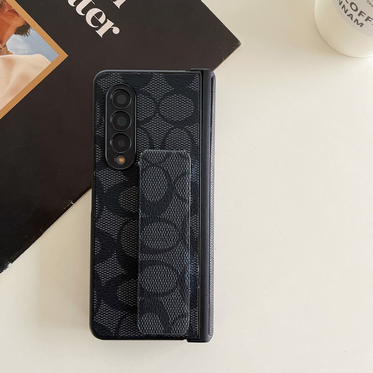 Galaxy Z Fold Series - Leather Wristband Case