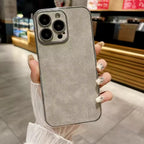 Electroplated Lambskin Protective Case