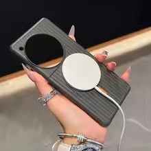 Black RidgeGrip MagSafe Case