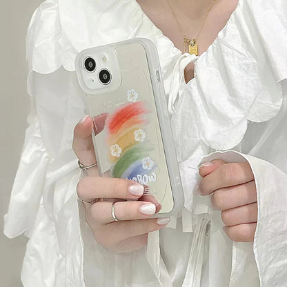 OnePlus - Reflective Mirror Rainbow Pattern Phone Case