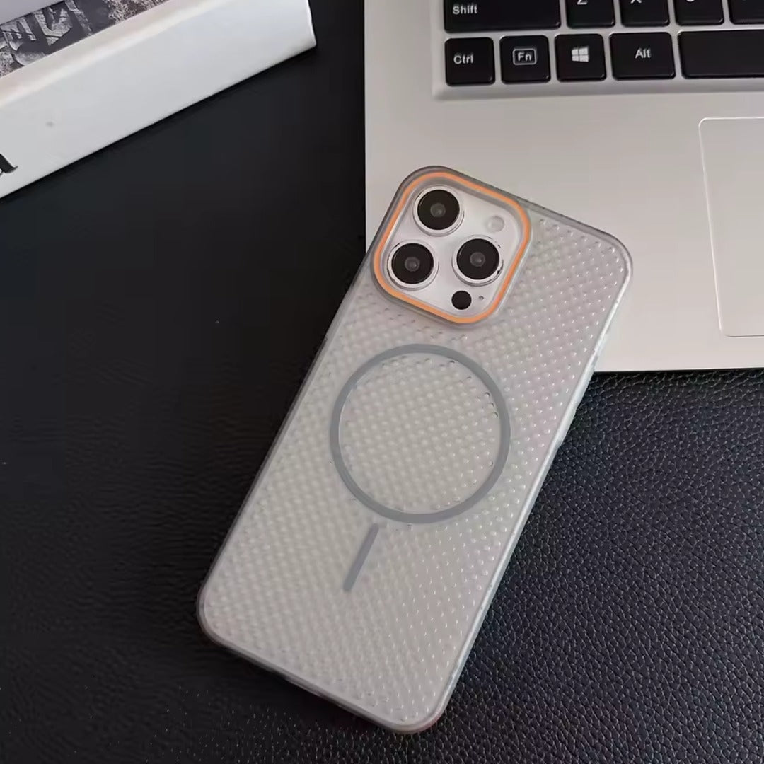 Grid Mesh Cooling MagSafe Case
