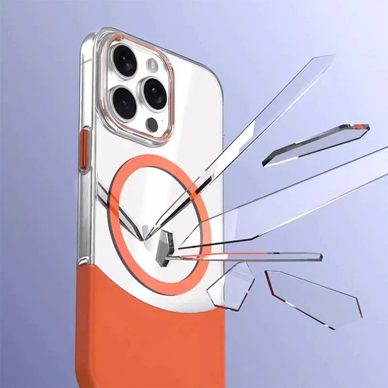iPhone Series - Transparent MagSafe Shell Case