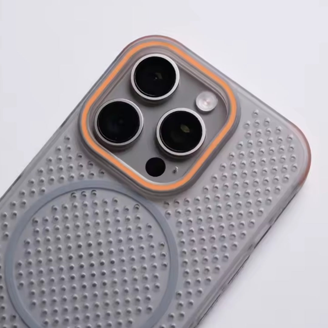 Grid Mesh Cooling MagSafe Case