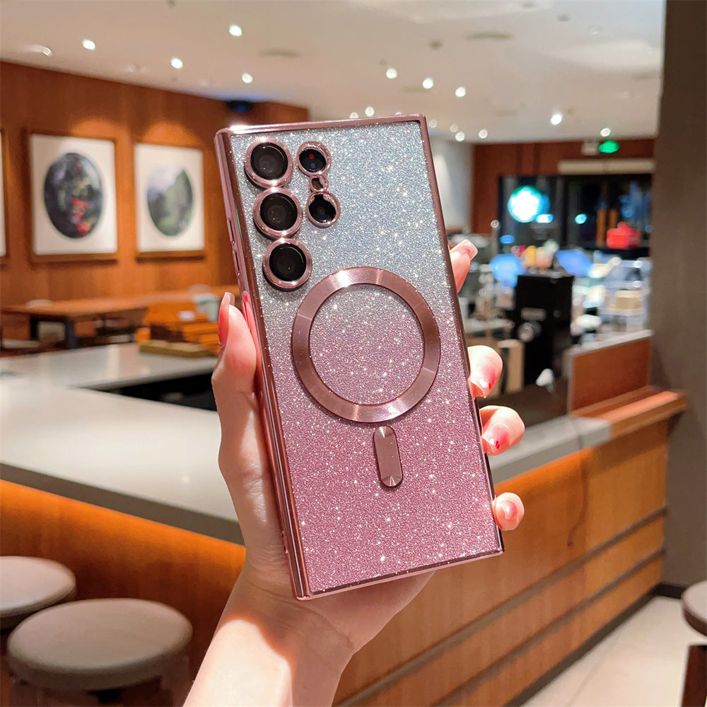 Galaxy Series - Luxury Glitter Magsafe Case