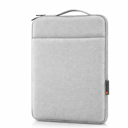 SoftGuard Sleeve Zipper Briefcase Bag - Grey
