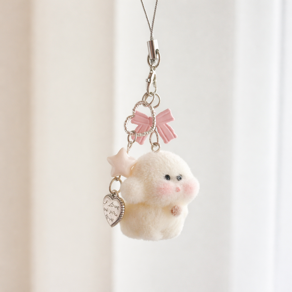 Sweetheart Lamb - Keychain