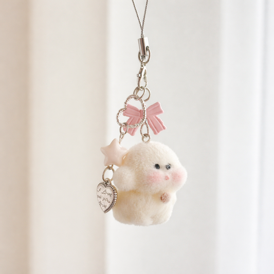 Sweetheart Lamb - Keychain