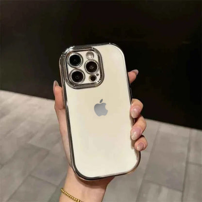 Elegant Chrome Edge iPhone Case